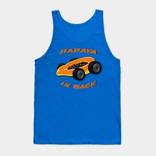 Lando Norris, Oscar Piastri, McLaren Formula 1 One F1 Merch, Papaya Is Back Tank Top